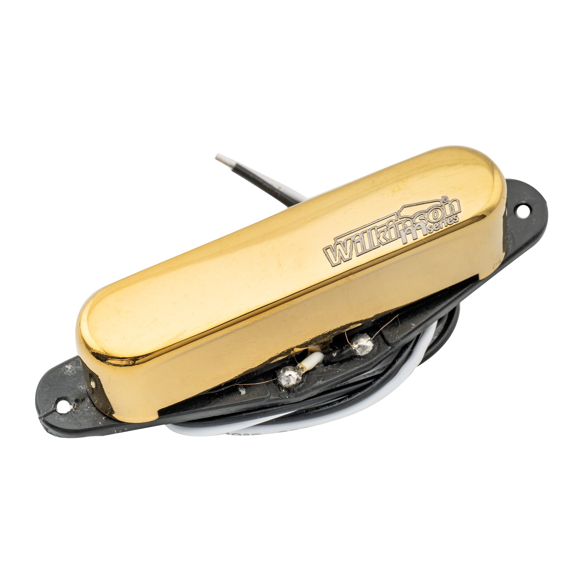 

Wilkinson Low Gauss Nashville Sound Ceramic Single Pickup for Tele-Style Electric Guitar Necks, Gold