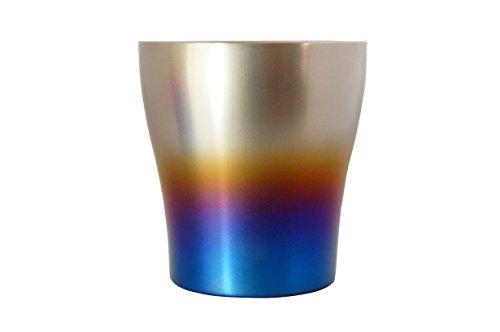 HORIE Fireburn T15FB250, 250cc Pure Titanium Double-Walled Tumbler, Made In Tsubame, Niigata Prefecture