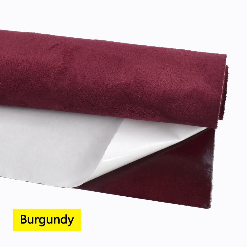 20x30-100*143cm Synthetic Leather Self-adhesive Fabric Suede Adhesive Fabrics By Meter Car Interior Door Velvet Cloth DIY Trims