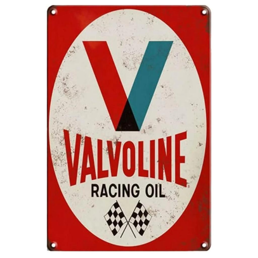 Retro Vintage Gassmotorolje Metallskilt Morsom Plakett Veggkunst Plakater Dekor for Garasje Kafé Bar Pub Mannshule Veggdekorasjon