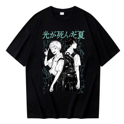 The Summer Hikaru Died Tshirts Anime Manga Tee Crew Neck Summer Harajuku T Shirt Women Men Cotton Clothes