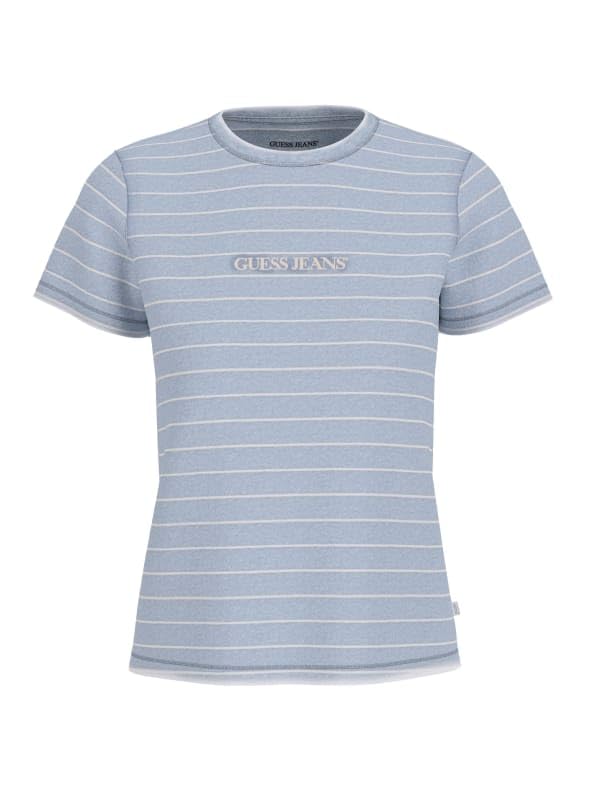 

Футболка Guess Jeans SS CN Reg YD в полоску