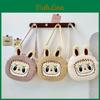 Adorable Labbubu Plush Tote Bag Animal Bear Design Large Capacity Shoulder Bag