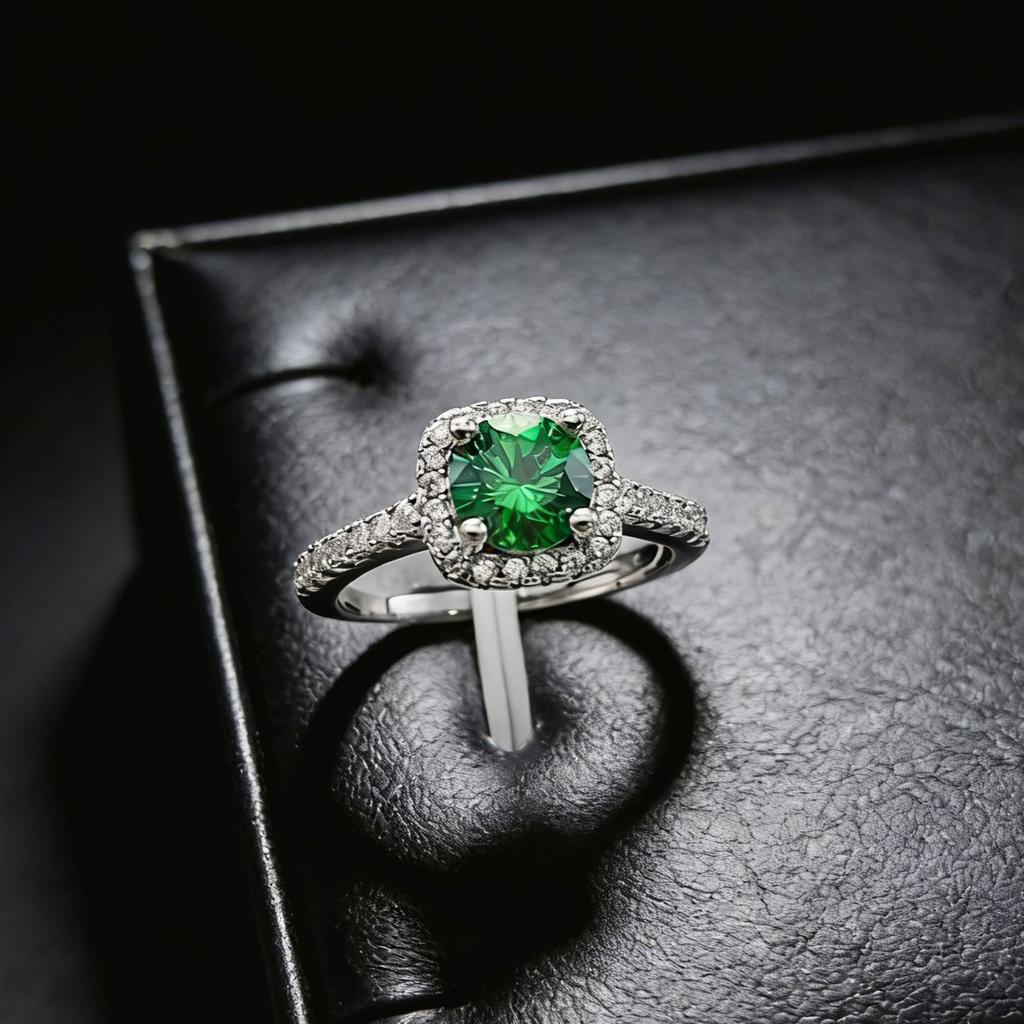 Small Sugar Cube Women'S Ring Imitation Ruby Princess Square Bag Ring Women'S Four-Claw One-Carat Red Corundum Square Ring