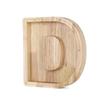 26 English Alphabet Piggy Bank Wooden Coin Money Saving Box Jar Coins Storage Box Desktop Ornament Home Decor Gifts