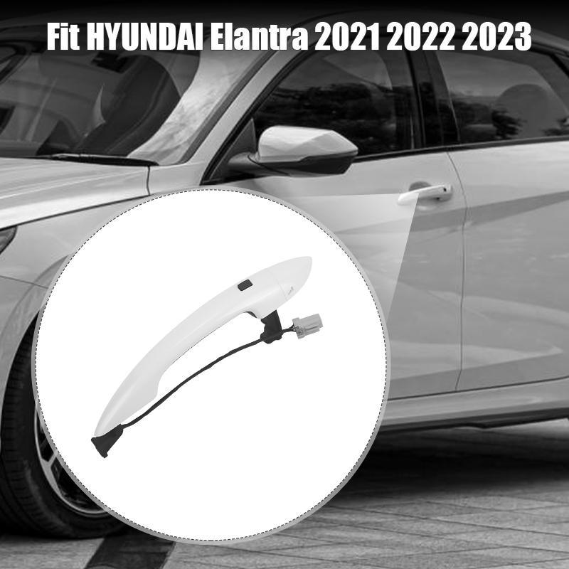 Front Left Driver Side Outside Door Handle For Hyundai Elantra 2021 2022 2023 Exterior Door Handle Car Accessories 82651-AA200