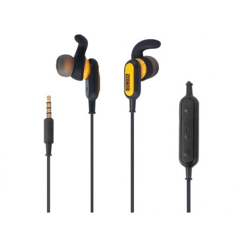 Auricolari cablati da cantiere Dewalt Telecoms colore foresta di pioggia tropicale