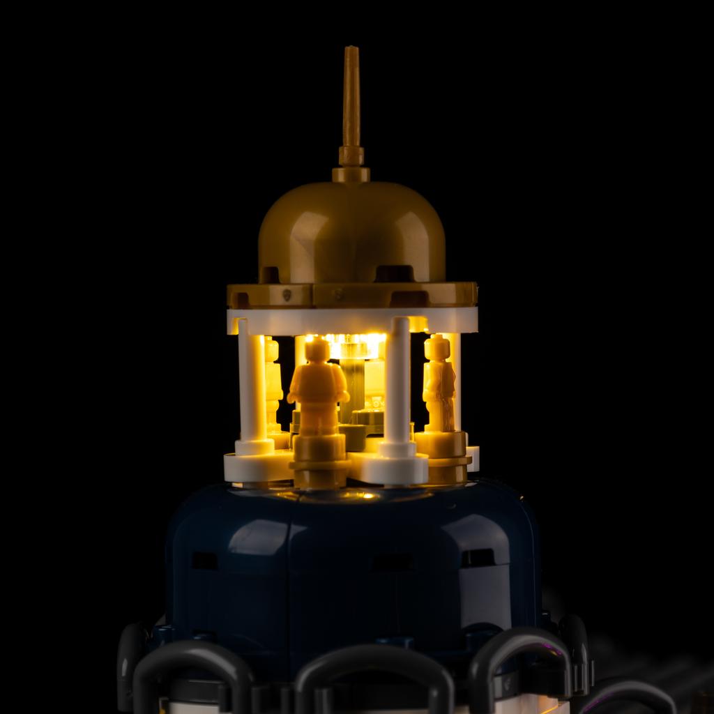 Kit d'éclairage LED DIY Pour Lego 11371 Kit de Lampadaire de Rue Commerçante Jouet de Construction Décoration Accessoires d'Éclairage Réglables