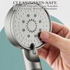 Shower Head with 5 Filters High Pressure 5-Mode Filtered Shower Head Adjustable Sprayer Built-in Power Wash for Hard Water