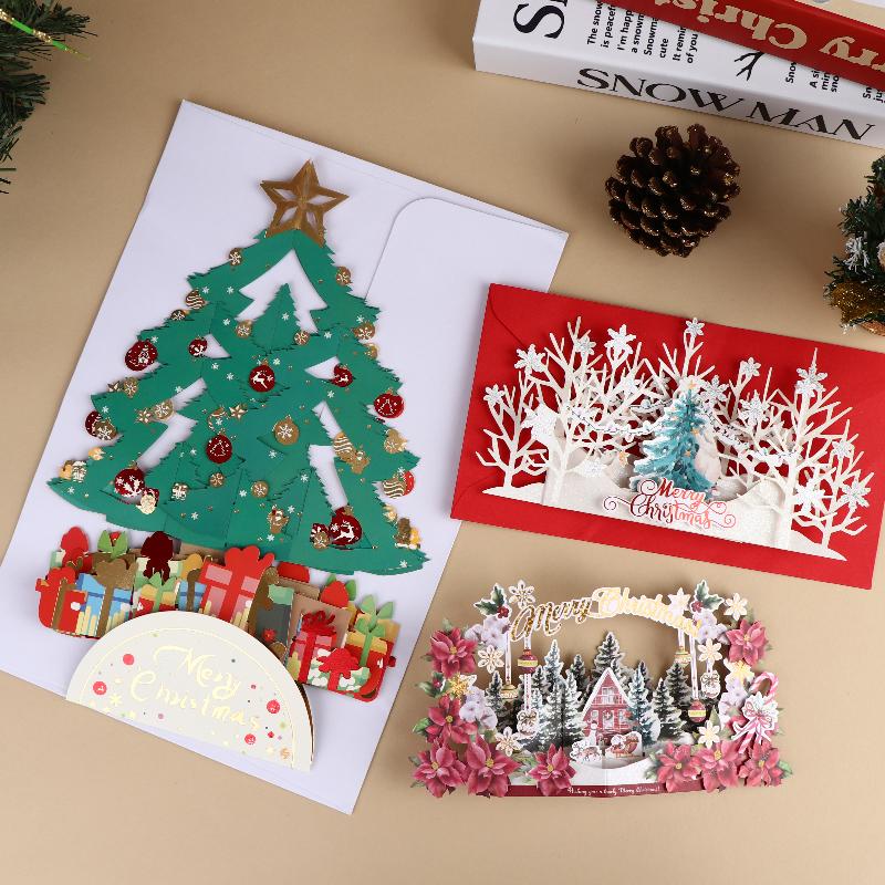 Christmas 3D Santa Claus Decorative Card | Perfect For Festive Occasions | Great Gift For Parents, Siblings, Teachers Classmates