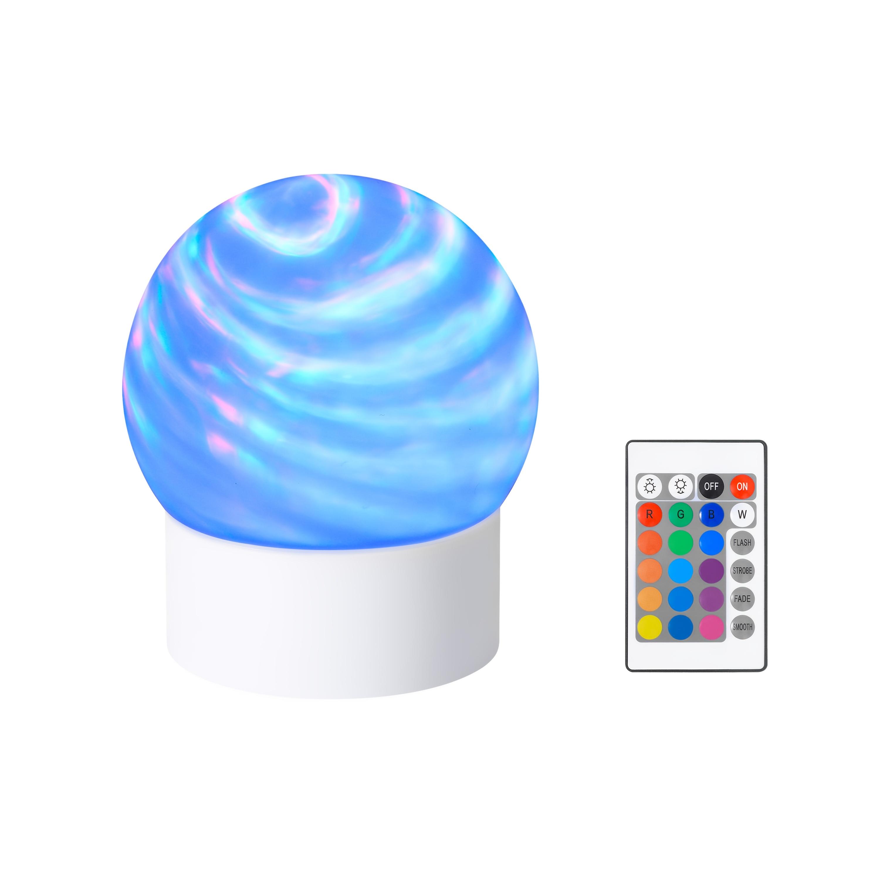 Проектор Звездного Неба Аврора с Двумя Режимами, Проектор Звезд Галактики для Атмосферного Ночного Освещения. 16-цветные RGB Атмосферные Огни