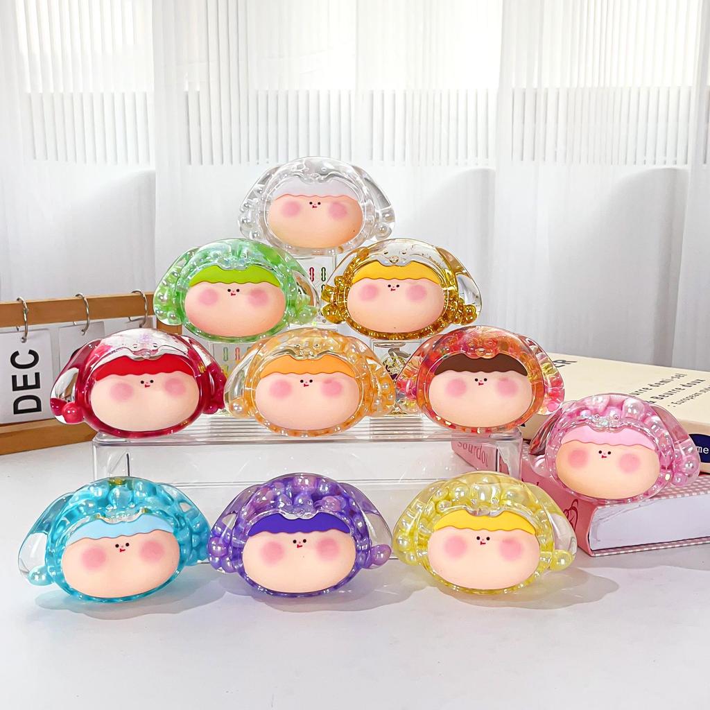 Douyin Style Lilith Dog Head Cartoon Glitter Ornaments Blind Box