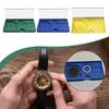 Storage Box for Watch Parts with Transparent Lid, Tray Dials, Storing Watchmaker's