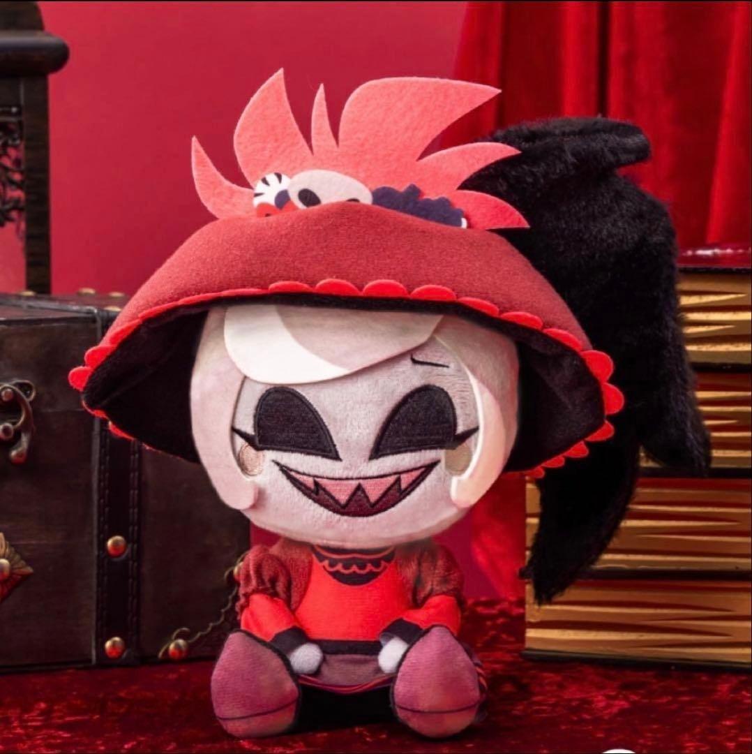 Hazbin Hotel Rosie Sitting Plush Toy Doll 20cm Round One Limited Japan 2025