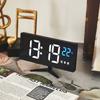 Simple Clock Upgrade Electronic Clock with Same Screen Temperature Display Three Sets of Alarm Clocks Gift Clocks