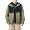 Columbia Color Block Spliced Hooded Casual Jacket Men Jackets Green XE3394-397