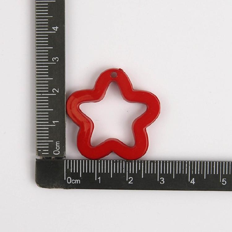 Hollow Star Jewelry Making Accessories Acrylic Material for DIY Jewelry Making