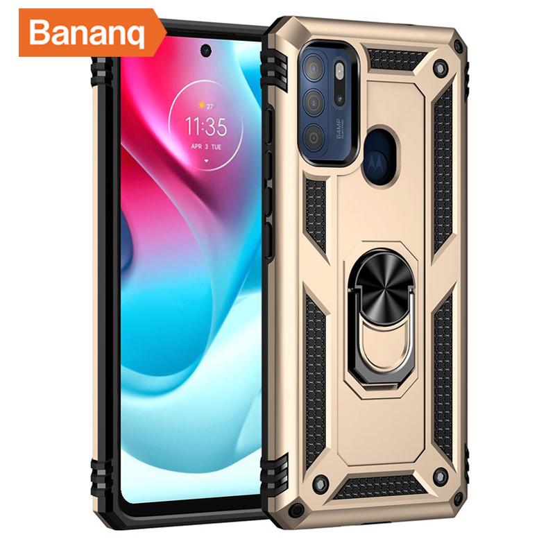 Bananq Ringständer Hülle Für Motorola G14 G54 G22 G31 G41 G51 G71 G9 Play G Stylus Edge 30 Pro E6s E6i E7 Plus E7i Power E32 Hülle