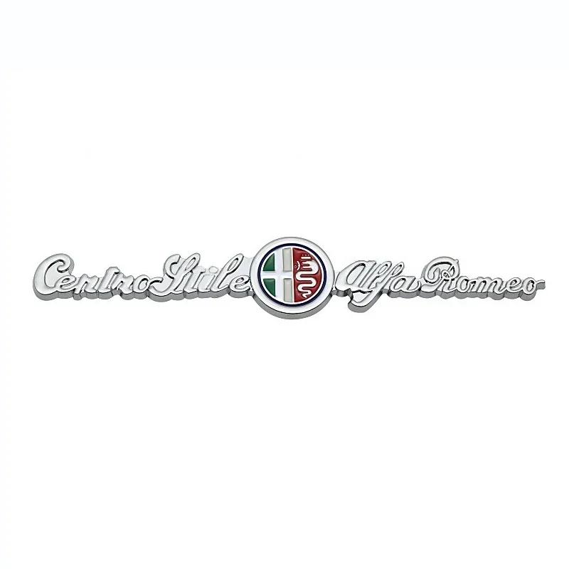 Metal Car Styling Rear Trunk Badge for Alfa Romeo 147 155 156 159 Mito Giulia GT Giulietta Auto Body Sticker Emblem Accessories zq1