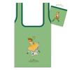 Kurahashi Rei Eco GR Miscellaneous Goods Bag, Green, KHR010, Pocketable, Packable, Compact, Foldable,