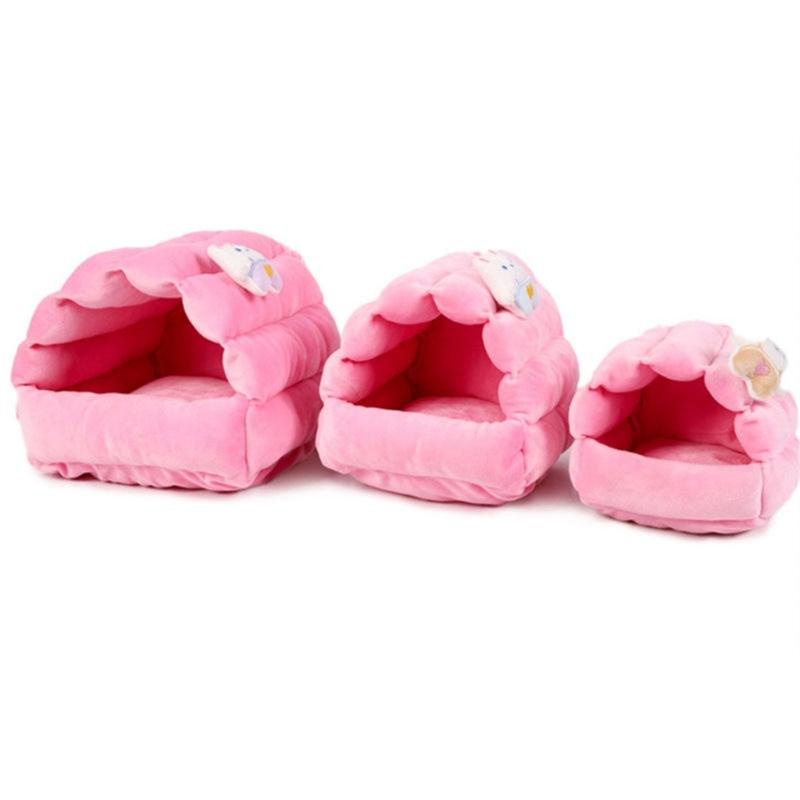 Lovely Small Animal Houses for Hamsters Rabbits And Birds Decorative Homes Pet Nest Breathable Bed