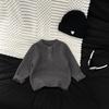Trendy Cool Baby Foreign Style Outer Wear Vest Foreign Style Fashionable Infant Knitted Vest Cardigan Split Three-Piece Set