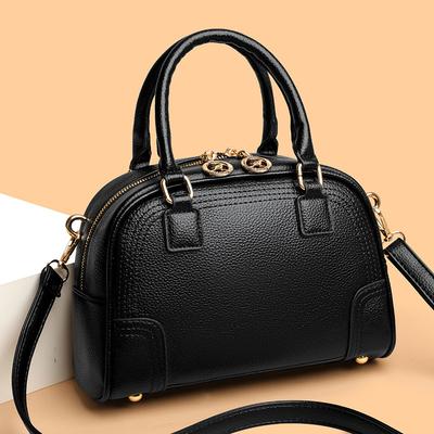 Hand-held Shell Bag Women's Bag Large Capacity Versatile Single-shoulder Crossbody Bag Boston Bag