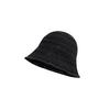 Solid Color Stripe Knitted Bowl Hats For Women'S Casual Versatile Decoration Foldable Sun Visor Hat Bucket Hat