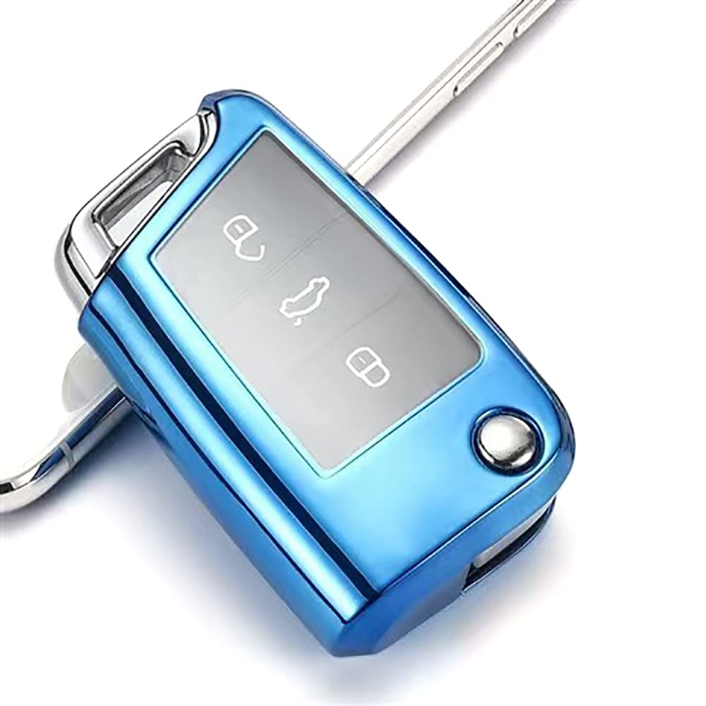 VW Volkswagen Exclusive Key Case Genuine Leather Key Chain Beetle Golf Polo Polo Passat