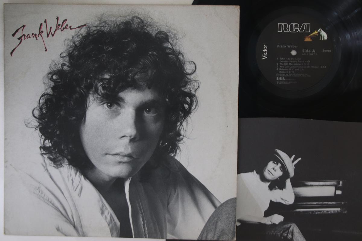 

LP Record FRANK WEBER - Frank Weber AFL13547 RCA 1980 US Jazz Used