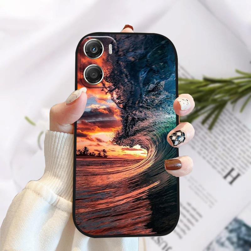 For Motorola Moto G06 /G06 Power Phone Case Stylish Painted Back Bumper For MotoG06 Power Cover Soft TPU Silicone Funda Coque