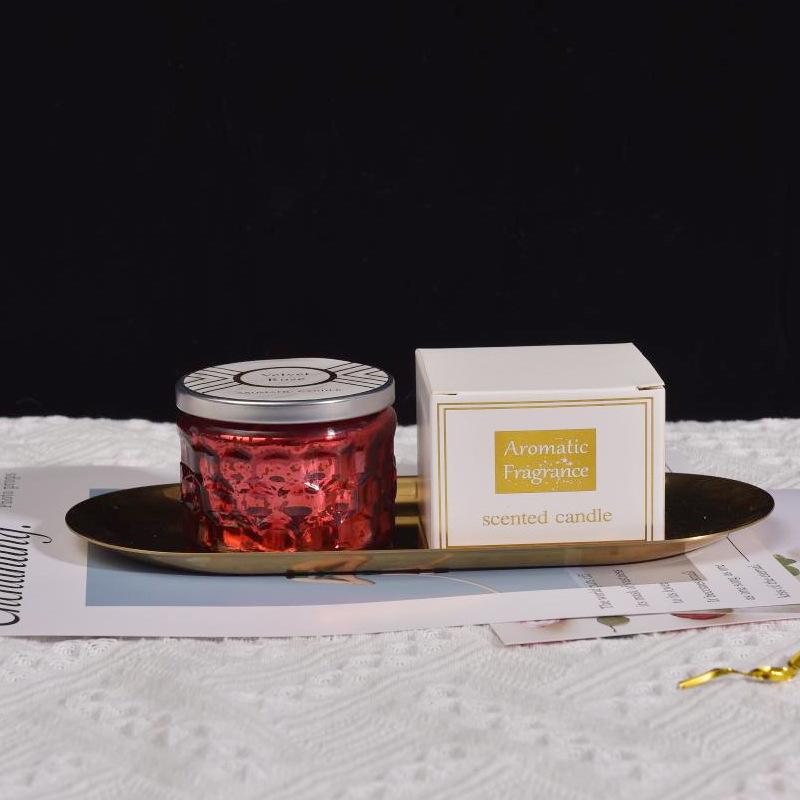 Starry Sky Embossed Cup Scented Candle Creative Souvenir Bedroom Scented Candle Wedding Birthday Gift