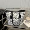 Bag Summer Women's 20255 Alphabet Graffiti Shoulder Bag Commuter to Work Handbag Large Capacity Tote Bag Printing