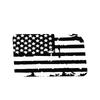 Car Rear Window US Flag Decorative Decal Cover Sticker Jeep Wrangler 2021, 2022, 2024 Style 4 Door Edition External Accessories