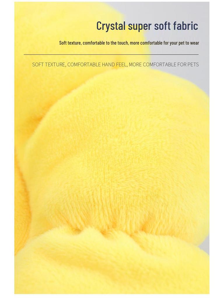 Sunflower Cotton Pet Elizabeth Collar: Anti-Lick Bite Headgear for Cat & Dog Grooming