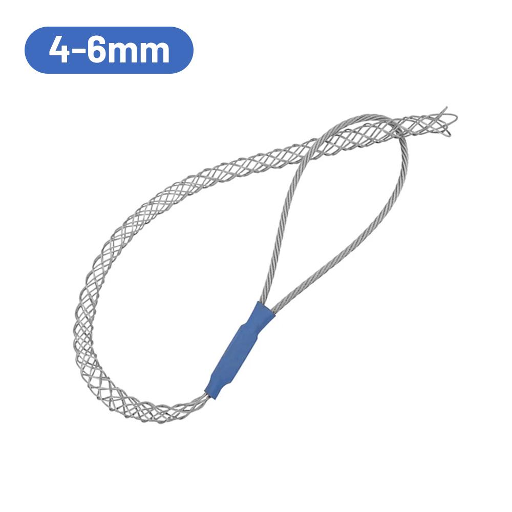 4-25mm Cable Puller Wire Grip 6 Kinds Galvanizing Metal Cable Pulling Socks Mesh Puller Antislip Pipe Conduit Pull Net Cover
