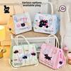 Animalthemed Insulated Lunch Bag For Office Workers With Oxford Cloth And Reusable Design