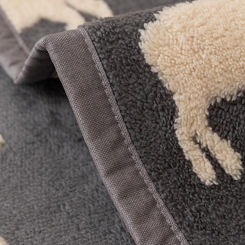 Plush Sofa Cushion for All Seasons, New Winter Thickened Sofa Cover, All-inclusive Universal Cover, Non-slip