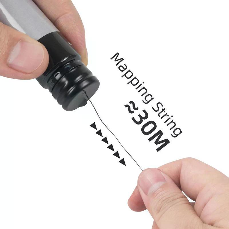 30m Black/White Microblading Mapping String Pre-Inked Eyebrow Marker Thread Tattoo Brows Pre Inked PMU Mapping String