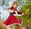 Spice and Wolf Händler trifft das weise Wolfstrio-Try-iT Figur Holo Rotkäppchen-Version. Offizielle Figur