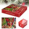 Jigsaw Christmas Puzzle Advent Calendar Puzzle Blind Box Toy Holiday Countdown