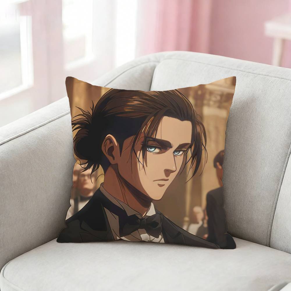Anime AAttack COOL On Titan Pillow Case for Sofa Living Room Home office Decor Protective Cover