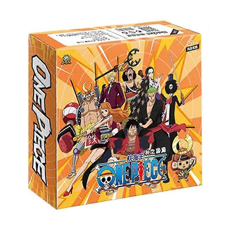 One Piece Collections Rare Cards Box Booster Pack Anime Luffy Zoro Nami Chopper TCG Game Collectibles Card Child Birthday Gift