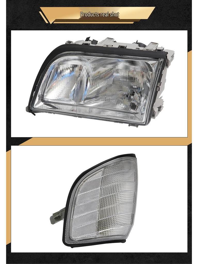 Compatible Mercedes-Benz W140 Signal & Light Set: Includes Corner, Turn Signal, Headlight, Taillight, Rear Light for S180, S200, S220
