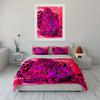 "Leopard Art Decor Set for Living" Soft Comfortable Duvet Cover Bedding Set Included 1*Duvet Cover & 2*Pillowcases, gift