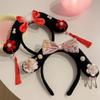 Flower Hanfu Headband Pearl Ancient Style Hair Hoop Classical Chinese Style Headwear  Princess