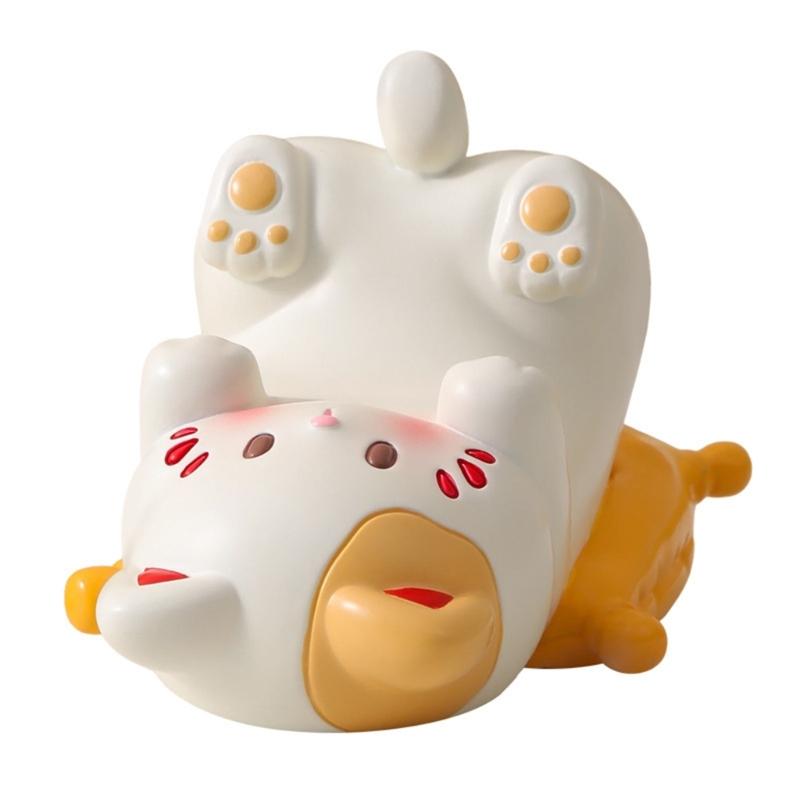 

Cartoon Cats Resins Craft Figurine Desk Organizers Multifunctional Phone Stand Glasses Holder Rack For Students Teachers 1