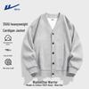 Men's V-Neck Cardigan Sweatshirt
