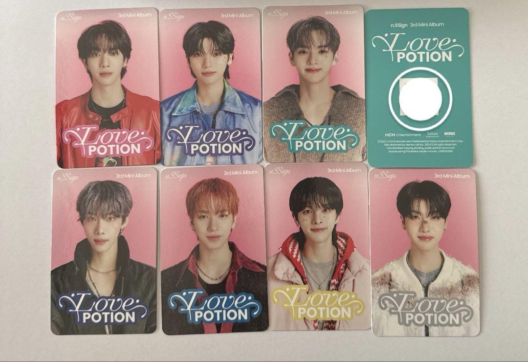 

[USED] n.SSign LOVE Potion nemo QR Set