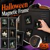 Halloween Wooden Refrigerator Decorative Magnetic Fridge Sticker for Holiday Decor